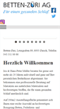 Mobile Screenshot of betten-zueri.ch